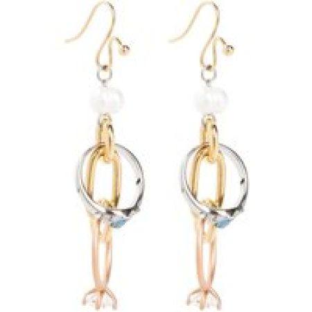 Marni Oorbellen - Deep Gold Metal Earrings in gold