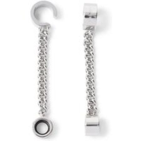 Balenciaga Oorbellen - Bluetooth Ear Cuffs in silver