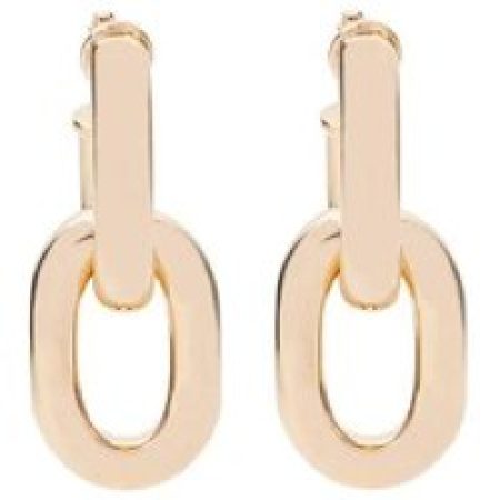 Paco Rabanne Oorbellen - Xl Link Double Hoop Earring in gold