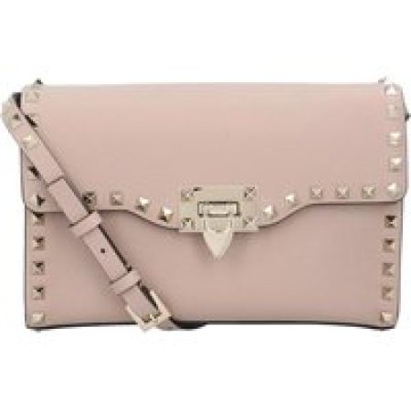 Valentino Garavani Hobo bags - Rockstud Crossbody Bag in roze
