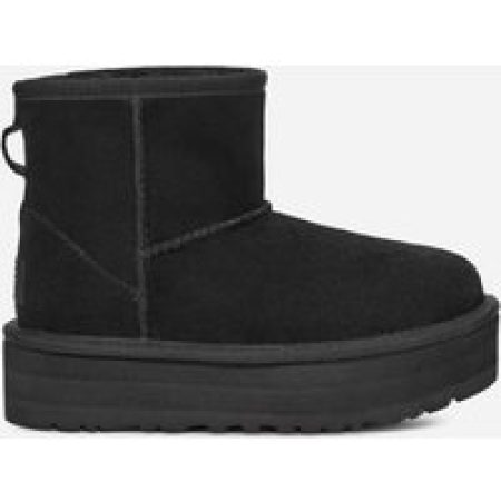 UGG® Classic Mini Platform-laars voor Grote Kinderen in Black