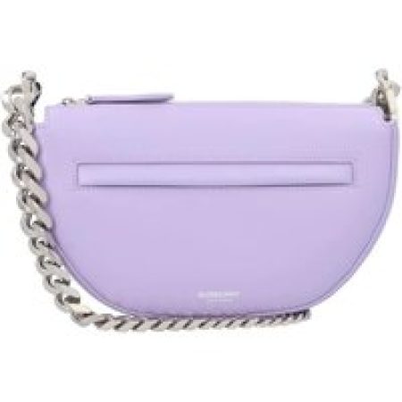 Burberry Hobo bags - Olympia Mini Leather Shoulder Bag in paars