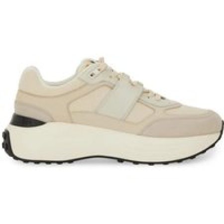 Tod's Low-Top Sneakers - Fabric And Suede Sneaker in beige