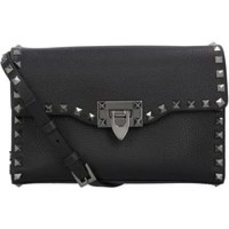 Valentino Garavani Hobo bags - Small Rockstud Shoulderbag in zwart