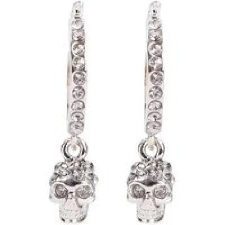 Alexander McQueen Oorbellen - Creole Mini Earrings in silver