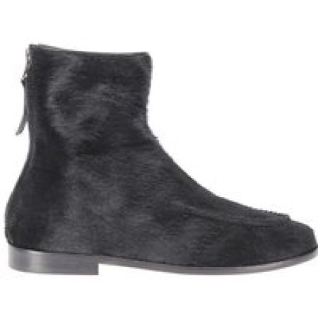 Hereu Boots - Low Ankle Boot In Calf Hair in zwart