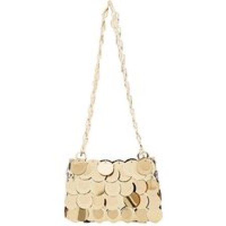 Paco Rabanne Hobo bags - Sparkle Nano Shoulder Bag in goud