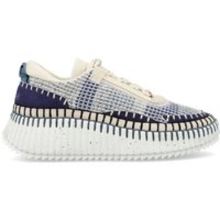 Chloé Low-Top Sneakers - Nama Woman's Sneakers in blauw