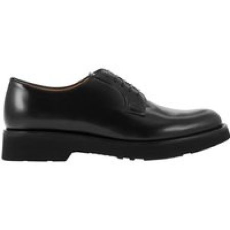 Church's Low-Top Sneakers - Shannon L - Semi-Gloss Calfskin Leather Derby in zwart