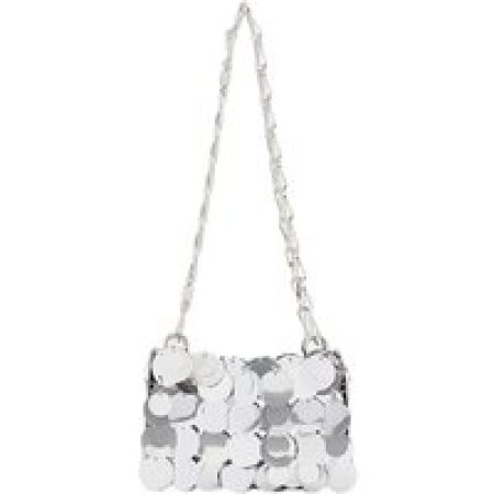 Paco Rabanne Hobo bags - Sparkle Nano Shoulder Bag in zilver