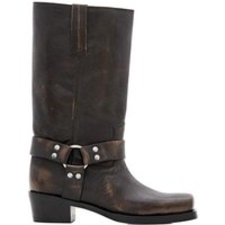 Paris Texas Boots - Roxy Brushed Boots Heel 45 in bruin