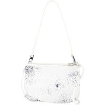 Diesel Clutches - 1Dr Twin Pouch - Leather - White in wit