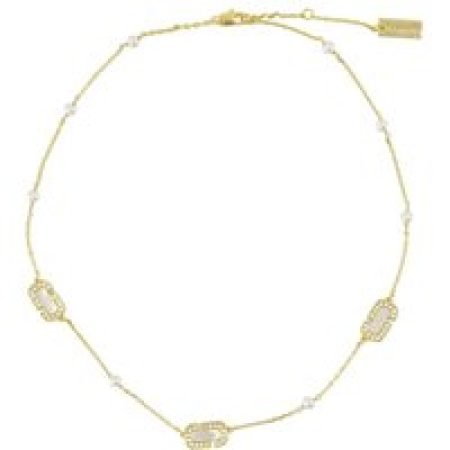 Marc Jacobs Kettingen - Mop Chain Necklace - Metal - Gold in gold