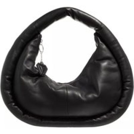 LESVISIONNAIRES Hobo bags - Romy Puffy Leather in zwart