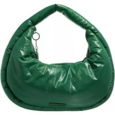 LESVISIONNAIRES Hobo bags - Romy Puffy Nylon in groen