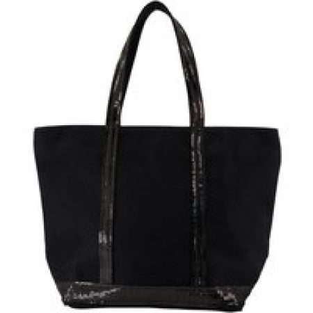 Vanessa Bruno Shoppers & Totes - M Zippe Shopper Bag - Cotton - Black in zwart