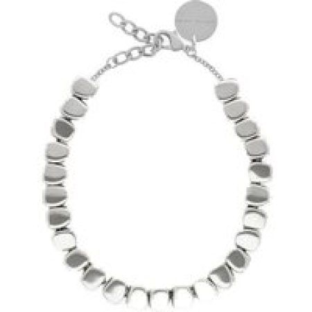 Vanessa Baroni Kettingen - Mini Organic Shaped Necklace in silver