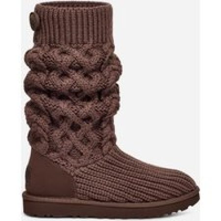 UGG® Classic Cardi-laars met kabelpatroon in Brown