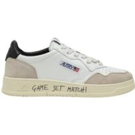 Autry Low-Top Sneakers - Medalist Low Sneakers In White Leather And Suede W in meerkleurig