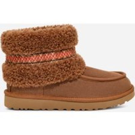 Mini-laars met UGG®-boordsel in Hardwood