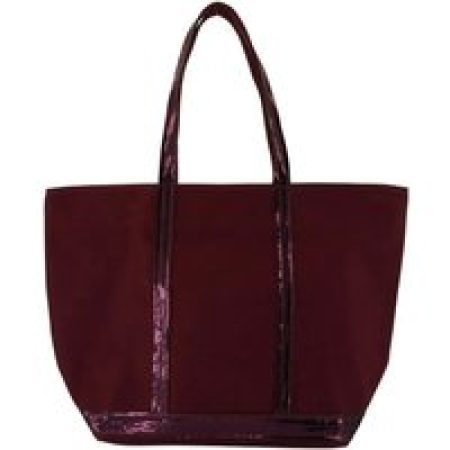 Vanessa Bruno Shoppers & Totes - L Zippe Shopper Bag - Cotton - Purple in paars