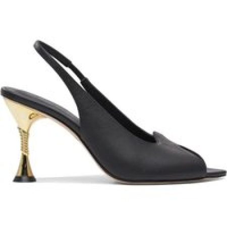 STUDIO AMELIA Hoge hakken - Open-Toe Slingback Heeled Shoes in zwart