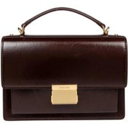 Golden Goose Hobo bags - Venezia Leather Handbag Dark Brown Color in bruin