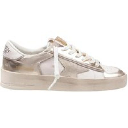 Golden Goose Low-Top Sneakers - White Leather Stardan Sneakers in wit