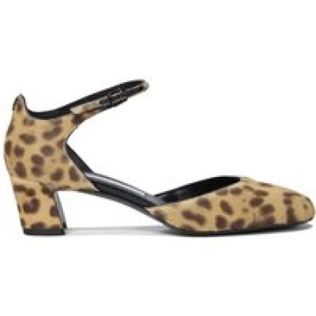 Jimmy Choo Hoge hakken - "Pixie" Mary Jane in bruin