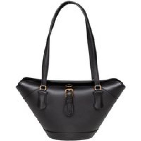 Dolce&Gabbana Shoppers & Totes - Black Leather Coffa Capri Bag in zwart