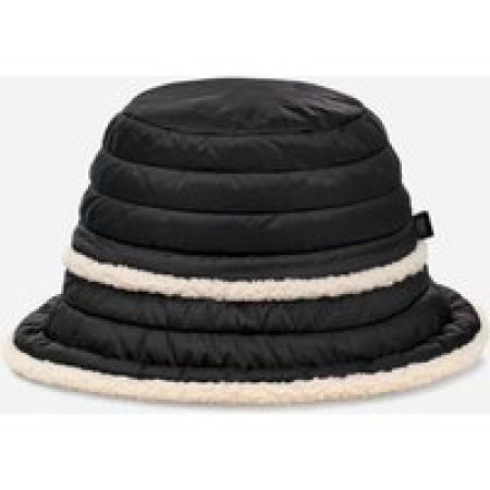 UGG®fluff Reversible-hoed in Black