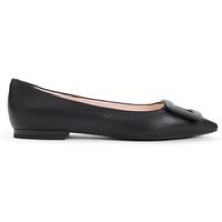 - Pointed Toe Ballet Flats in zwart