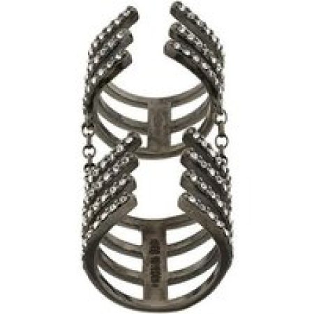 Federica Tosi Ringen - Bijoux Argento Ring With Intricate Multi-Band Desi in silver