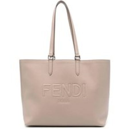 Fendi Shoppers & Totes - Beige Calf Leather Shoulder Bag in beige