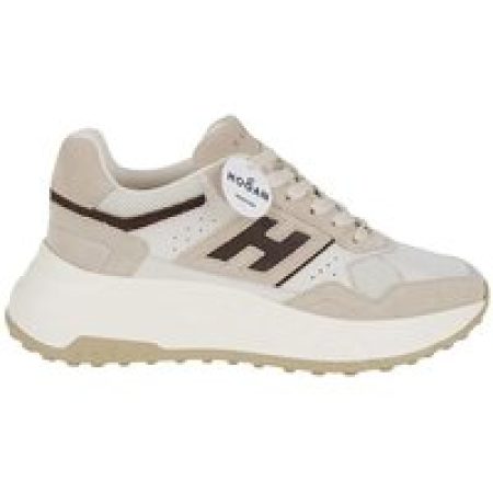 Hogan Low-Top Sneakers - Suede And Technical Fabric 80S-Inspired Sneakers in wit