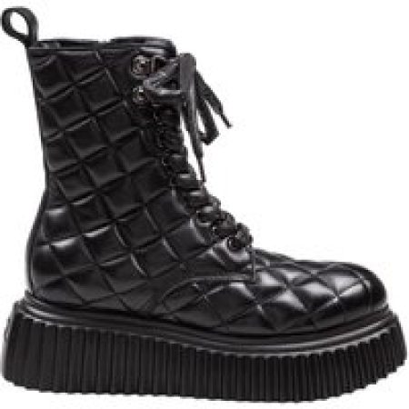 Agl Boots - Quilted Leather Softy Lowboot Ankle Boot in zwart