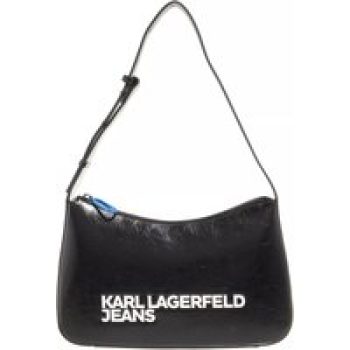 Karl Lagerfeld Jeans Hobo bags - Essential Logo Shoulderbag in zwart