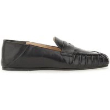 - "Brooks" Moccasin in zwart