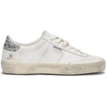 Golden Goose Low-Top Sneakers - Soul Star Leather Sneakers in wit