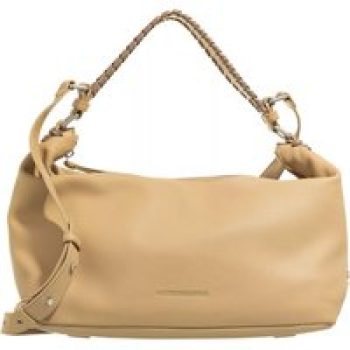 LESVISIONNAIRES Hobo bags - Elisa Lacing in taupe