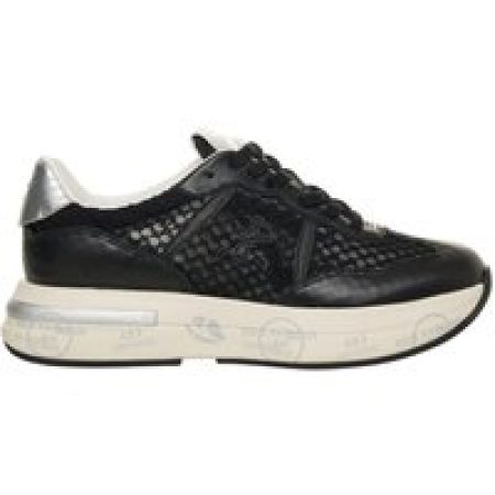 Premiata Low-Top Sneakers - Black 'Cassie' Sneakers in zwart