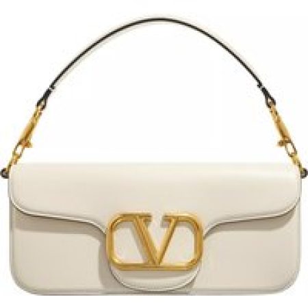 Valentino Garavani Crossbody bags - Valentino Garavani Locò Shoulder Bag in crème
