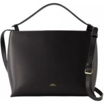 A.P.C. Shoppers - Ashley Crossbody - Cotton - Black in zwart