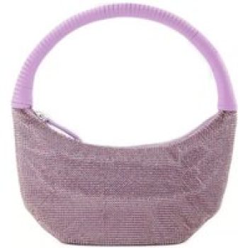 Staud Shoppers - Pepper Crystal  Hobo Bag  - Lilac - Strass in paars