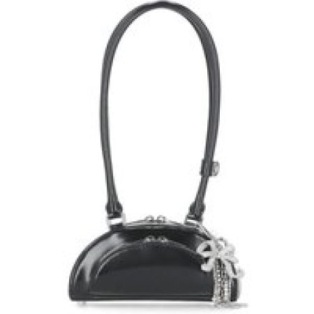 self-portrait Hobo bags - Leather Bag With Charm in zwart