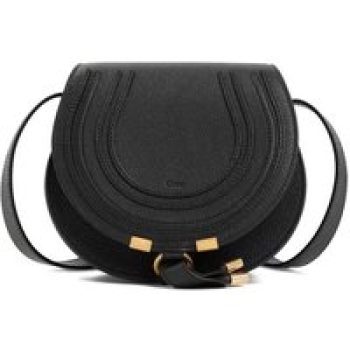 Chloé Shoppers - Black Marcie Small Saddle Bag in zwart