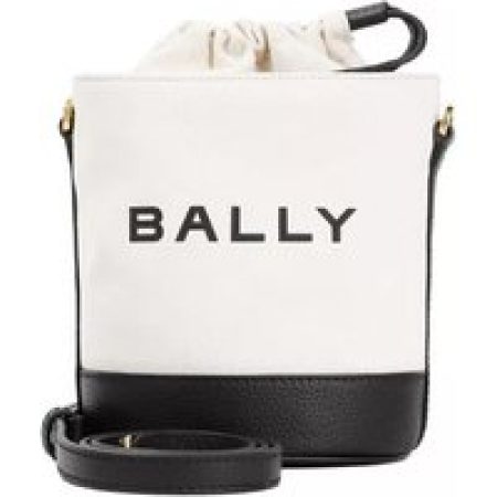 Bally Bucket bags - Natural White Organic Cotton Bucket Bag in wit