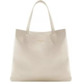 Isabel Bernard Shoppers - Honoré Francine Cream Calfskin Leather Handbag in beige