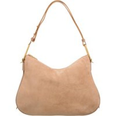 Coccinelle Hobo bags - Coccinelle Magie Suede Bim in bruin