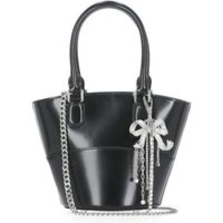 self-portrait Shoppers & Totes - Leather Shopping Bag in zwart